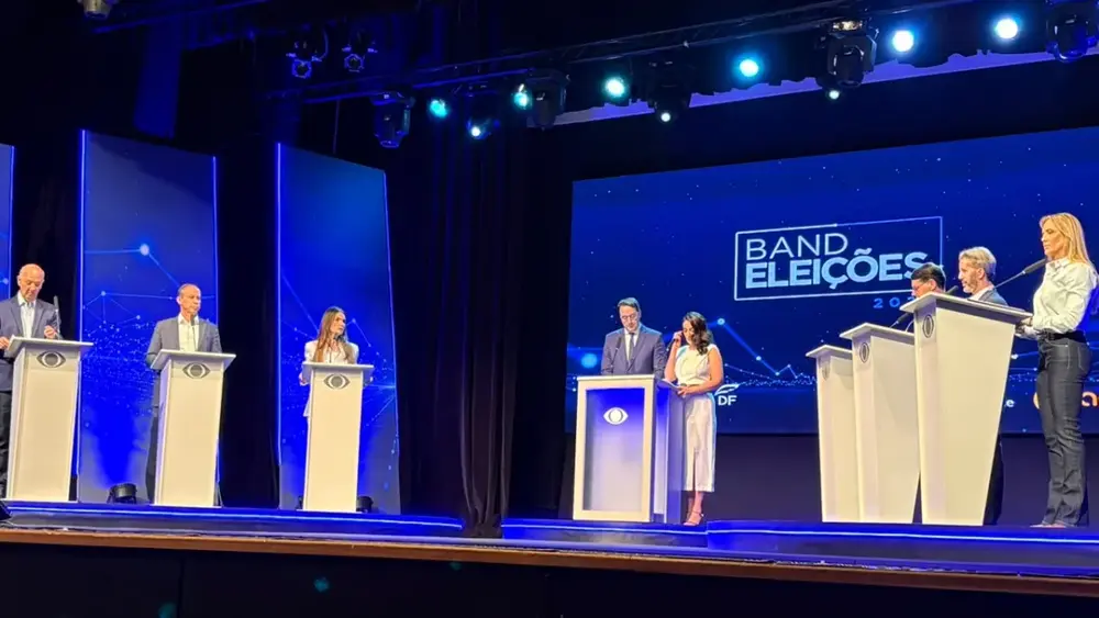 Candidatos unem forças contra Celina Leão no 1º debate