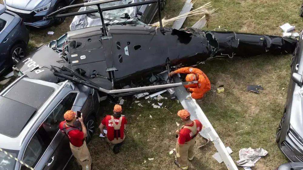 Colisão no Rio: helicópteros voavam em operação visual