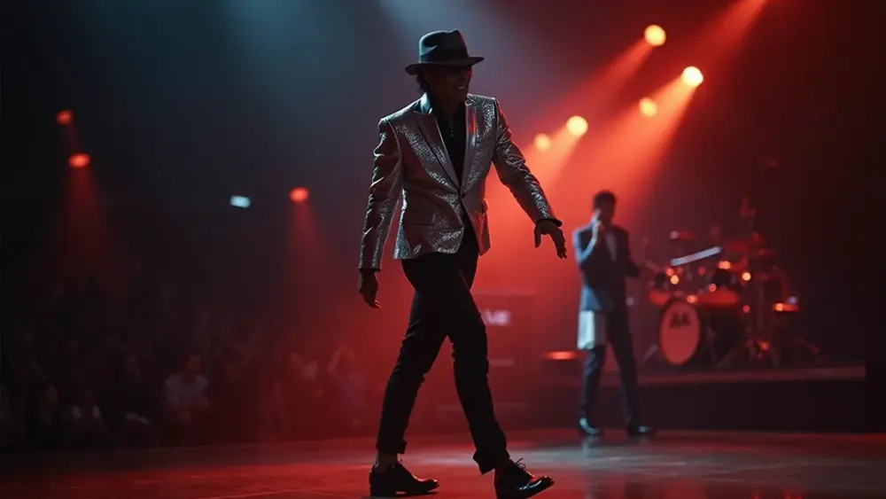 Como o figurino do filme de Michael Jackson foi recriado
