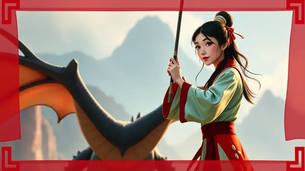 Mulan (1998): A Verdadeira Força da Guerreira e o Dragão!
