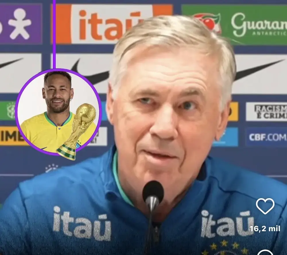 Neymar recusa sintético e perde chance com Ancelotti