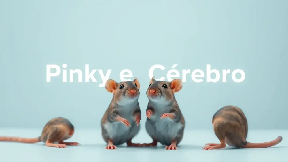 Pinky e Cérebro: Gênios ratos e o plano de dominar o mundo