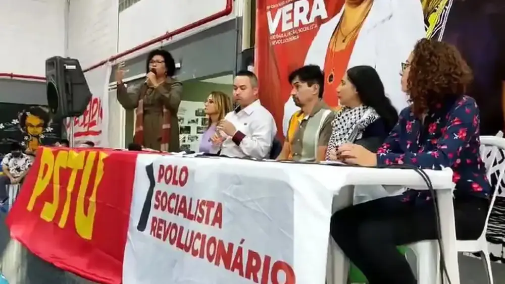 PSTU oficializa chapa Hertz Dias e Vera Lúcia para 2026