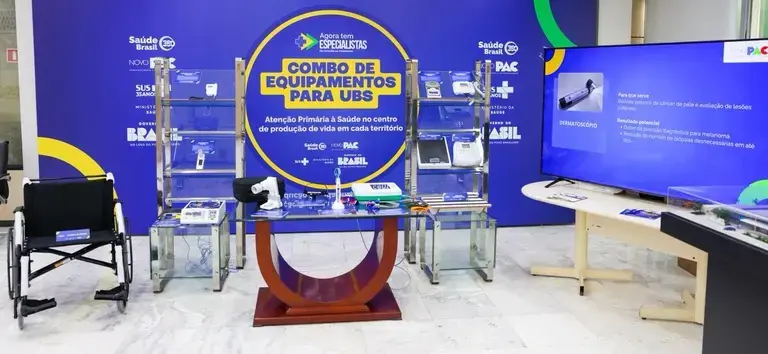 Saúde leva combo de equipamentos e programas à Marcha dos Prefeitos
