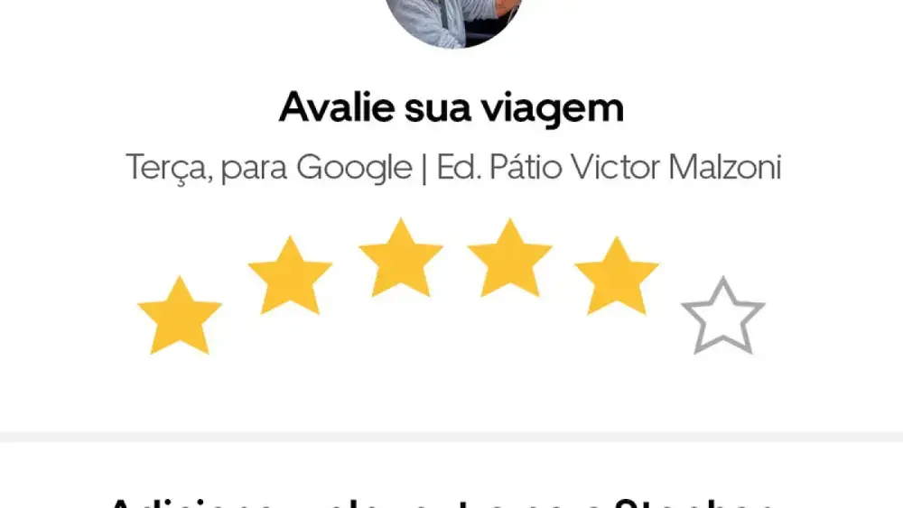 Uber libera 6 estrelas no Brasil para entrar no clima do hexa
