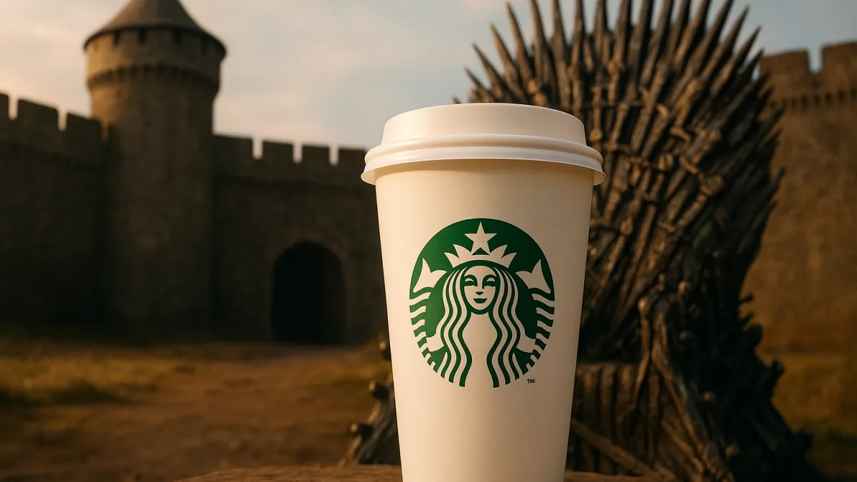 Copo de Starbucks apareceu em Game of Thrones