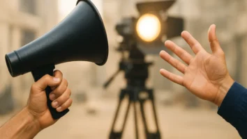 Quem dirige sem usar claquete no set?