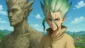 Dr Stone Filme anime ciência Senku petrificação humanidade reconstrução