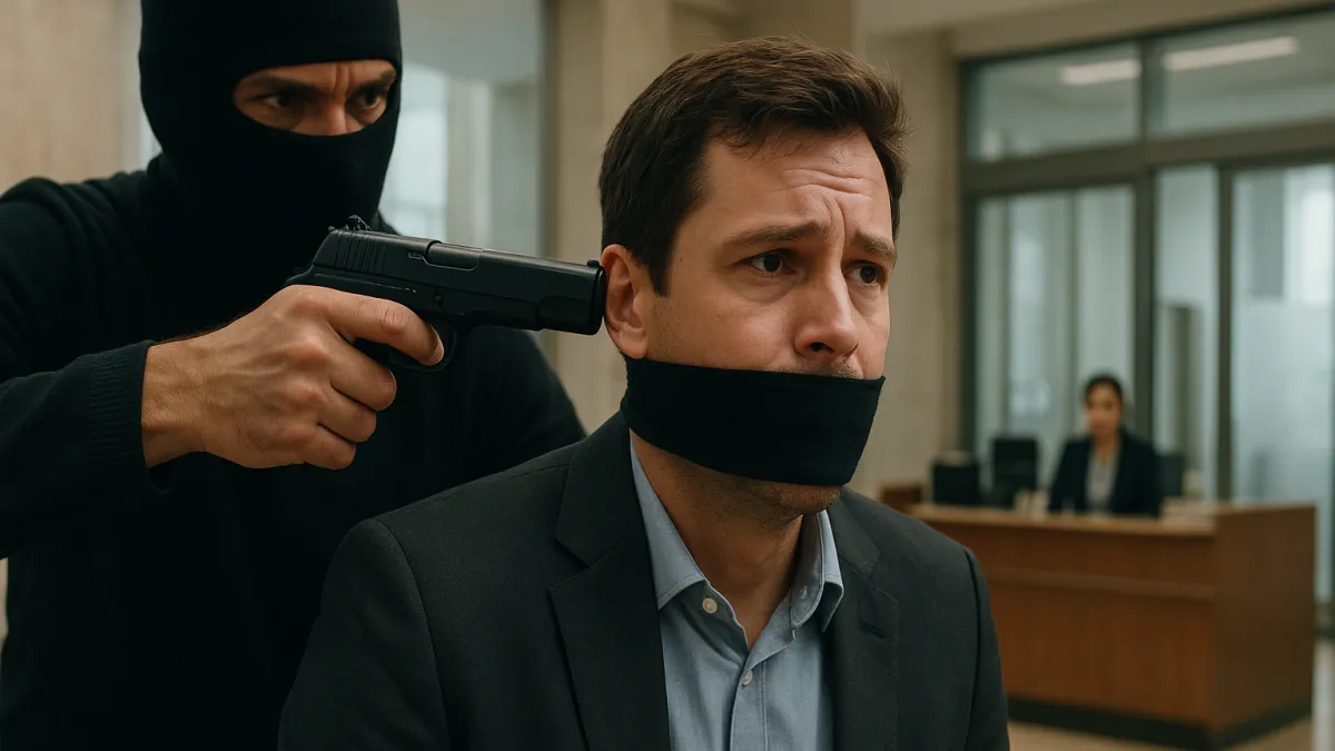 Filmes de suspense com reféns presos em bancos ou prédios comerciais