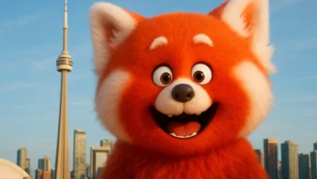 Red Crescer Uma Fera Pixar Domee Shi panda Toronto