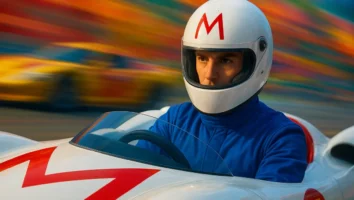 Speed Racer de Wachowski live-action anime corrida colorido