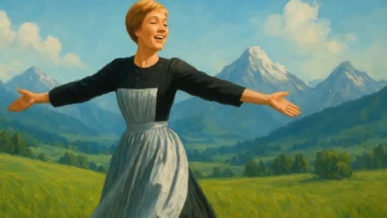 A Noviça Rebelde: Julie Andrews e a magia eterna da Áustria