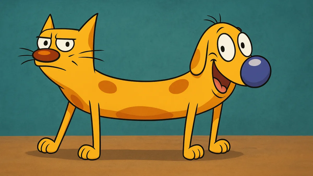 CatDog (1998): A Estranha Vida dos Irmãos Gato e Cachorro!