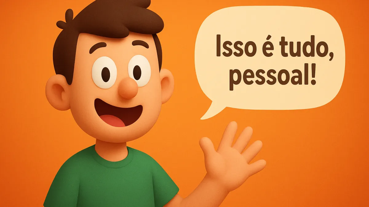 Gaguinho: O personagem que sempre diz ‘Isso é tudo, pessoal!’