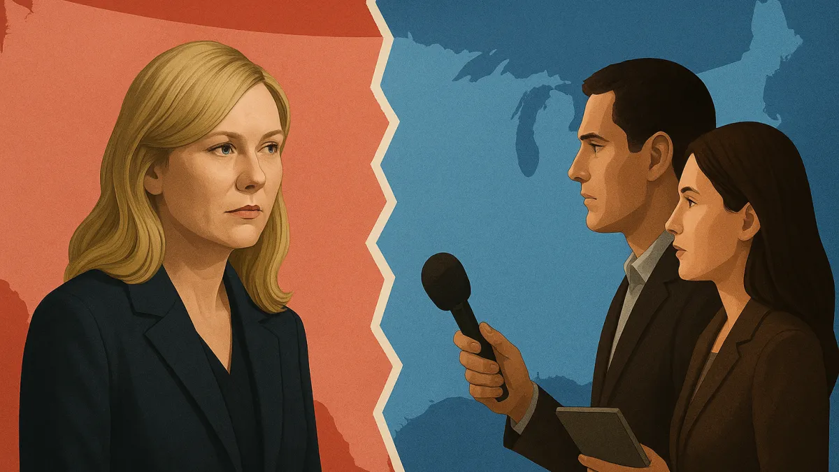 Guerra Civil: Kirsten Dunst e Jornalistas em América Dividida