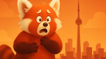 Red: Crescer é uma fera! Panda, puberdade e Toronto da Pixar