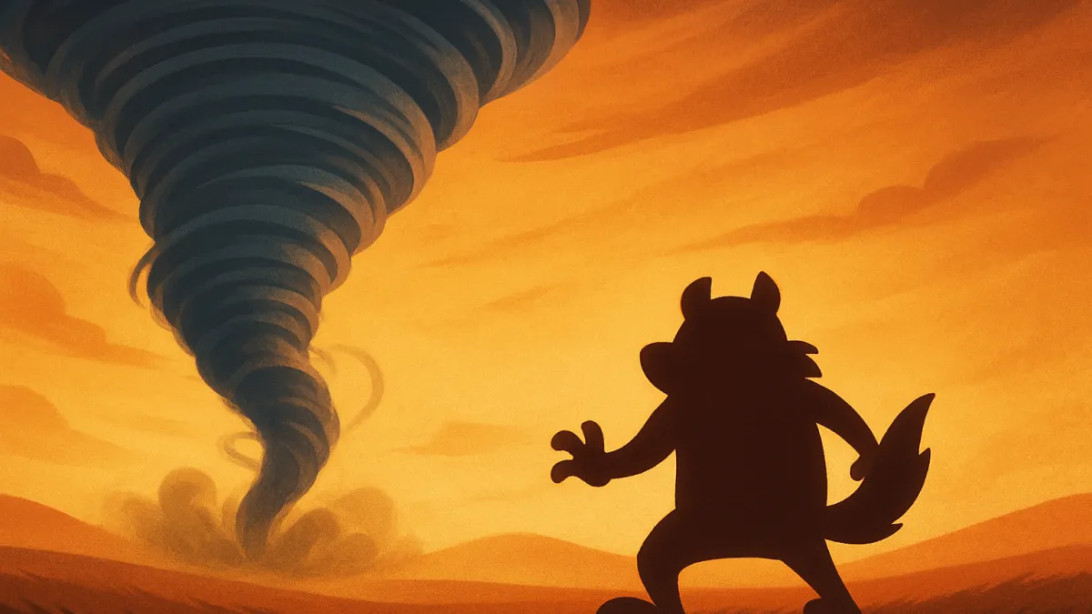 Taz: O Demônio da Tasmânia que causava furacões nos desenhos