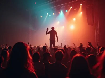 Como os filmes de shows ao vivo são gravados e produzidos