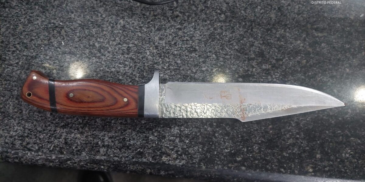 Segurança é esfaqueado em bar no DF; suspeito preso