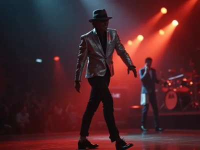 Como o figurino do filme de Michael Jackson foi recriado
