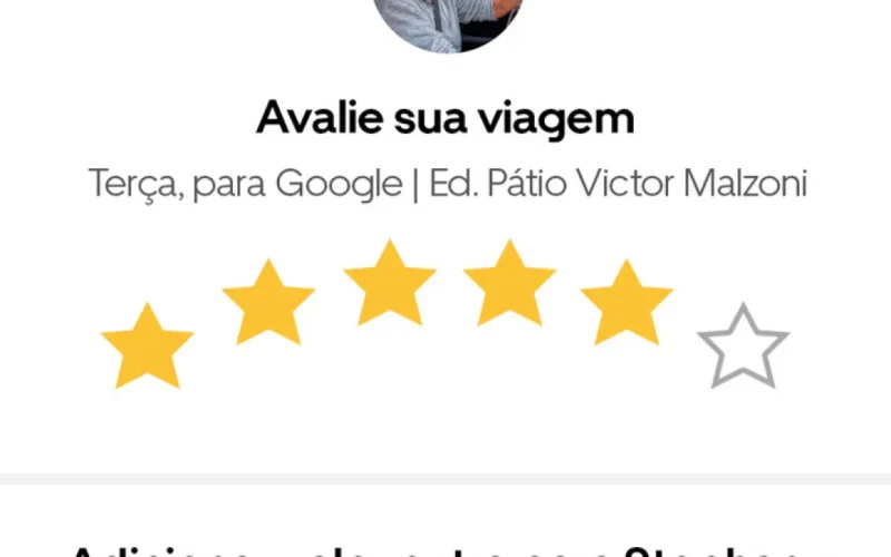 Uber libera 6 estrelas no Brasil para entrar no clima do hexa